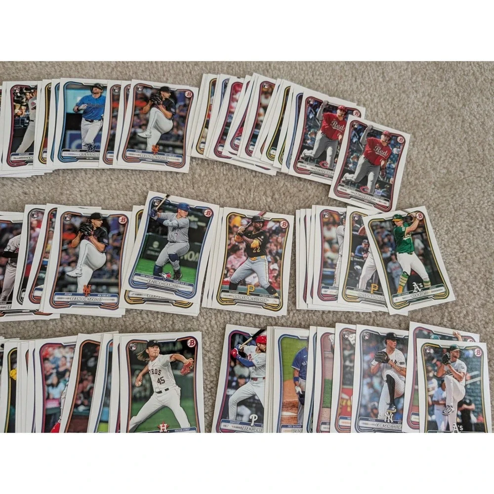 2026 Bowman Paper Baseball Card Lot of 250 Cards